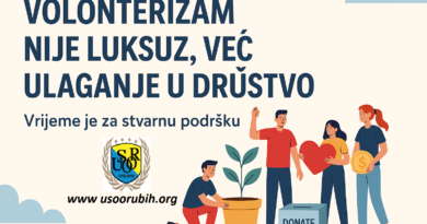 Volonterizam kao temelj zajednice: Vrijeme je da prestanemo zatvarati oči pred njegovom stvarnom vrijednošću Volonterizam kao temelj zajednice: Vrijeme je da prestanemo zatvarati oči pred njegovom stvarnom vrijednošću
